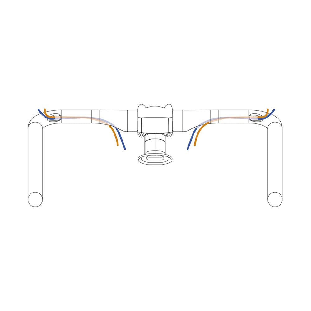 MANILLAR DEDA VINCI CARBONO 440 mm NEGRO MATE