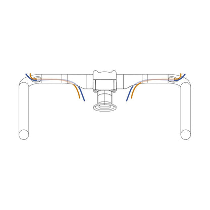 MANILLAR DEDA VINCI CARBONO 440 mm NEGRO MATE
