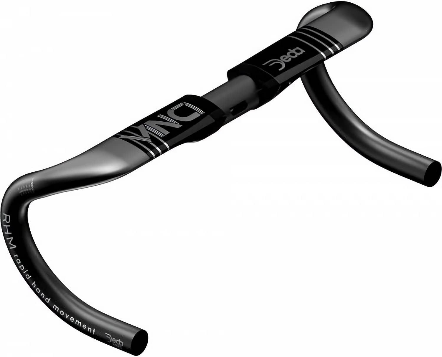 Deda Elementi: Vinci Bars - Polish On Black - 46cm