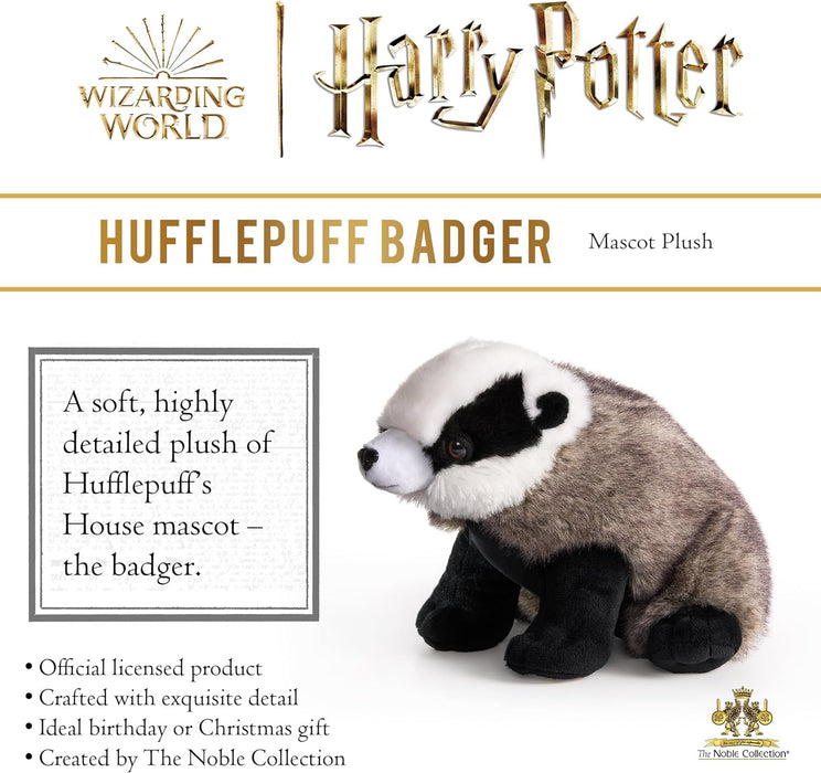 The Noble Collection Harry Potter Hufflepuff Badger Mascot Plush