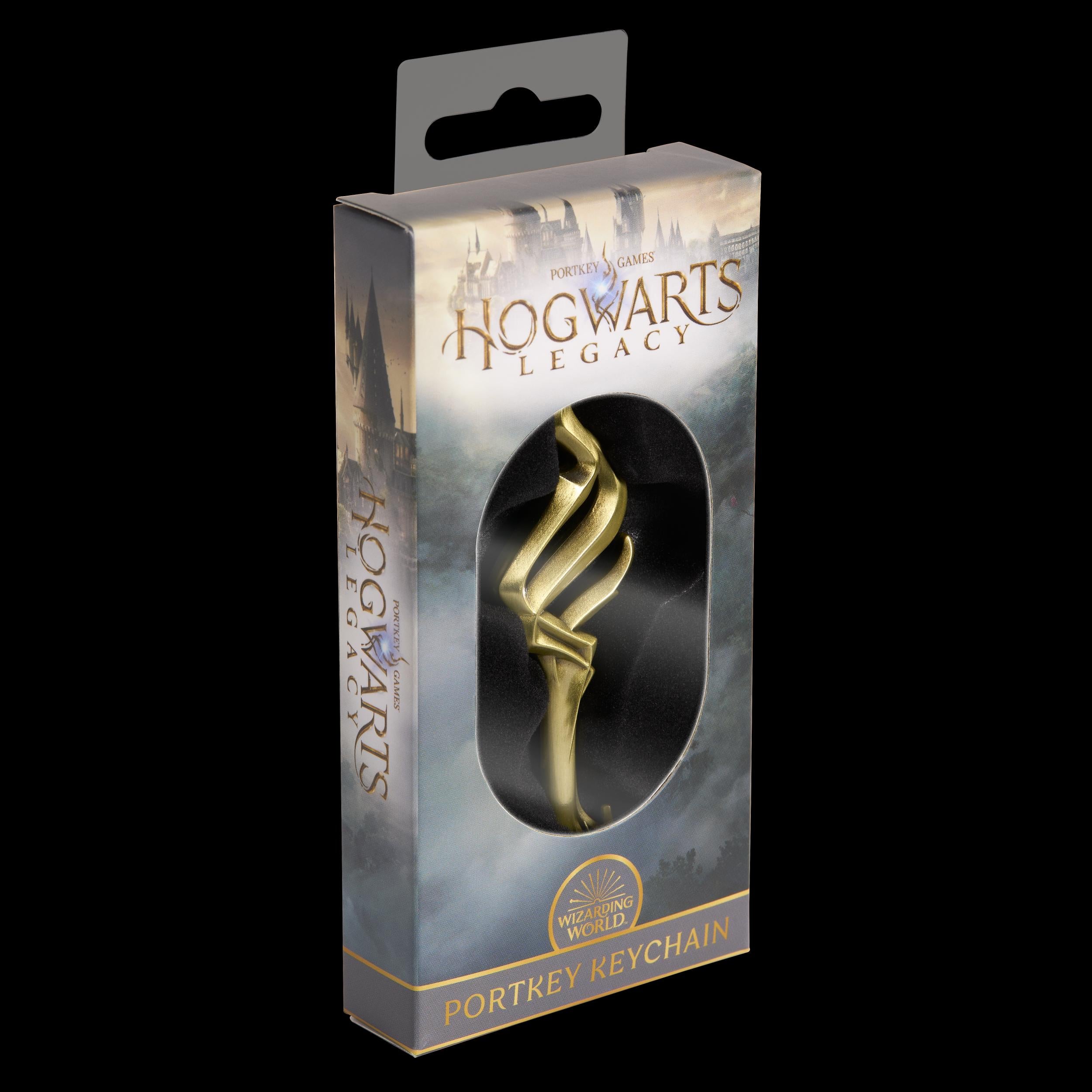 Harry Potter porte-clés métal Hogwarts Legacy Portkey 14 cm