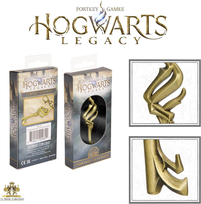 Harry Potter porte-clés métal Hogwarts Legacy Portkey 14 cm