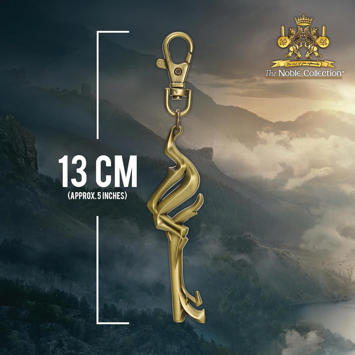 Harry Potter porte-clés métal Hogwarts Legacy Portkey 14 cm