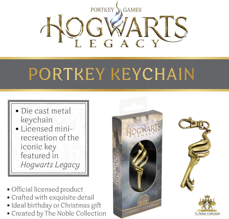 Harry Potter porte-clés métal Hogwarts Legacy Portkey 14 cm