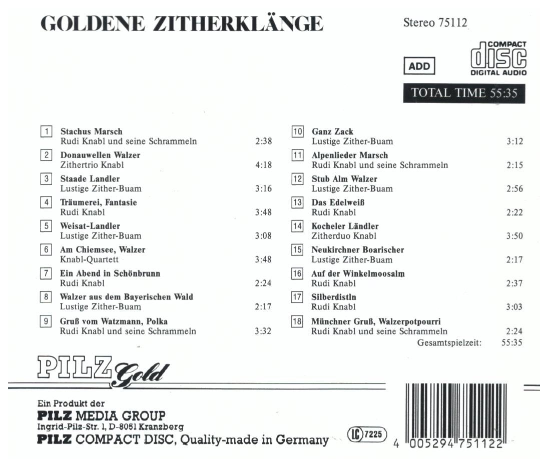 Goldene Zitherklange