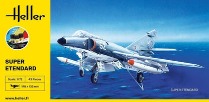 Heller - 1/72 STARTER KIT SUPER ETENDARD (3/23) *