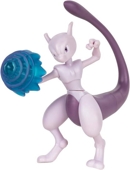 Pokemon Battle Figure Set 2 Pack Mew and Mewtwo Deluxe Action Ready
