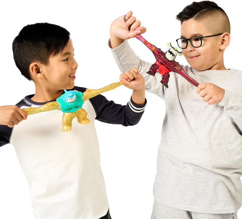 Heroes of Goo Jit Zu Deep Goo Sea Versus Pack. Exclusive Tidal Smash Thrash VS Exclusive Hammerhook. 2 Figure Pack! Super Squishy and Super Stretchy! Modern