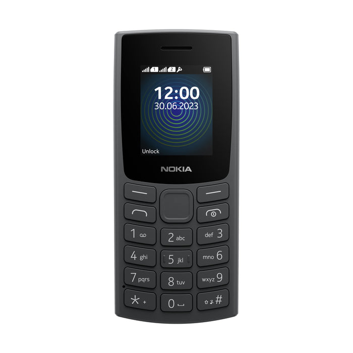 NOKIA 110 2G (2023) Dual-SIM-Handy schwarz