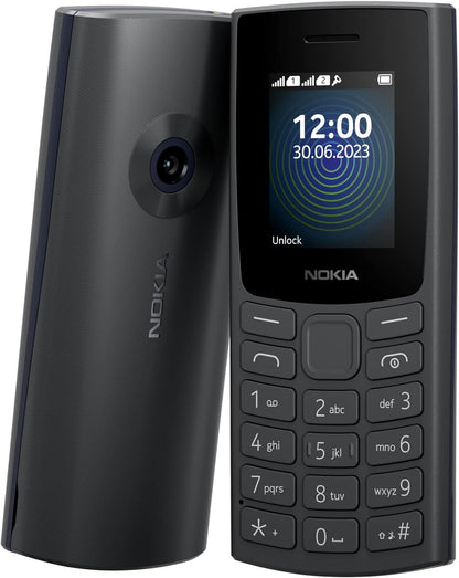 NOKIA 110 2G (2023) Dual-SIM-Handy schwarz