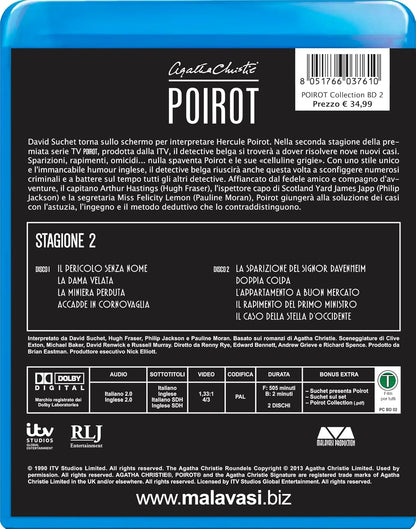 Poirot Collection - Stagione 02 (2 Blu-Ray