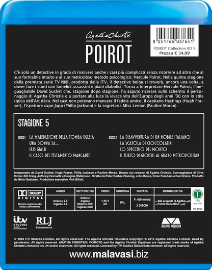 Poirot Collection - Stagione 05 (2 Blu-Ray