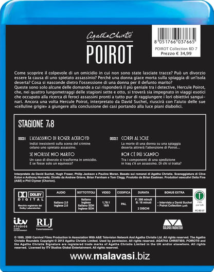 Poirot Collection - Stagione 07-08 (2 Blu-Ray