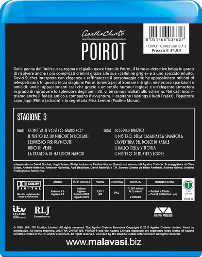 Poirot Collection - Stagione 03 (2 Blu-Ray
