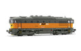 HR2928S AWT 4-axle Diesel Locomotive Class D7537 Orange Grey DCC Loco - Diesel