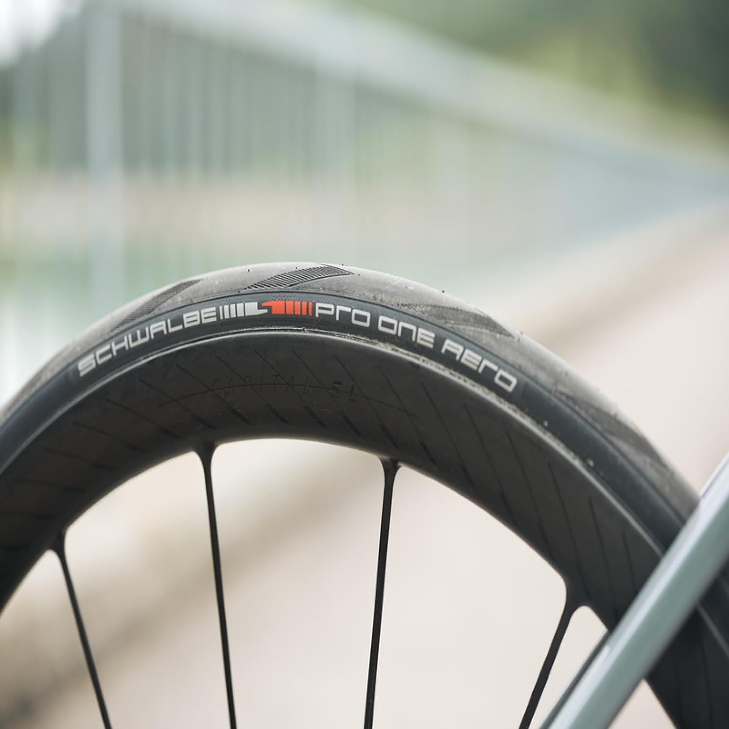 Schwalbe Pro One Aero Evo R/Guard Fold TLE 700x28 Front Black