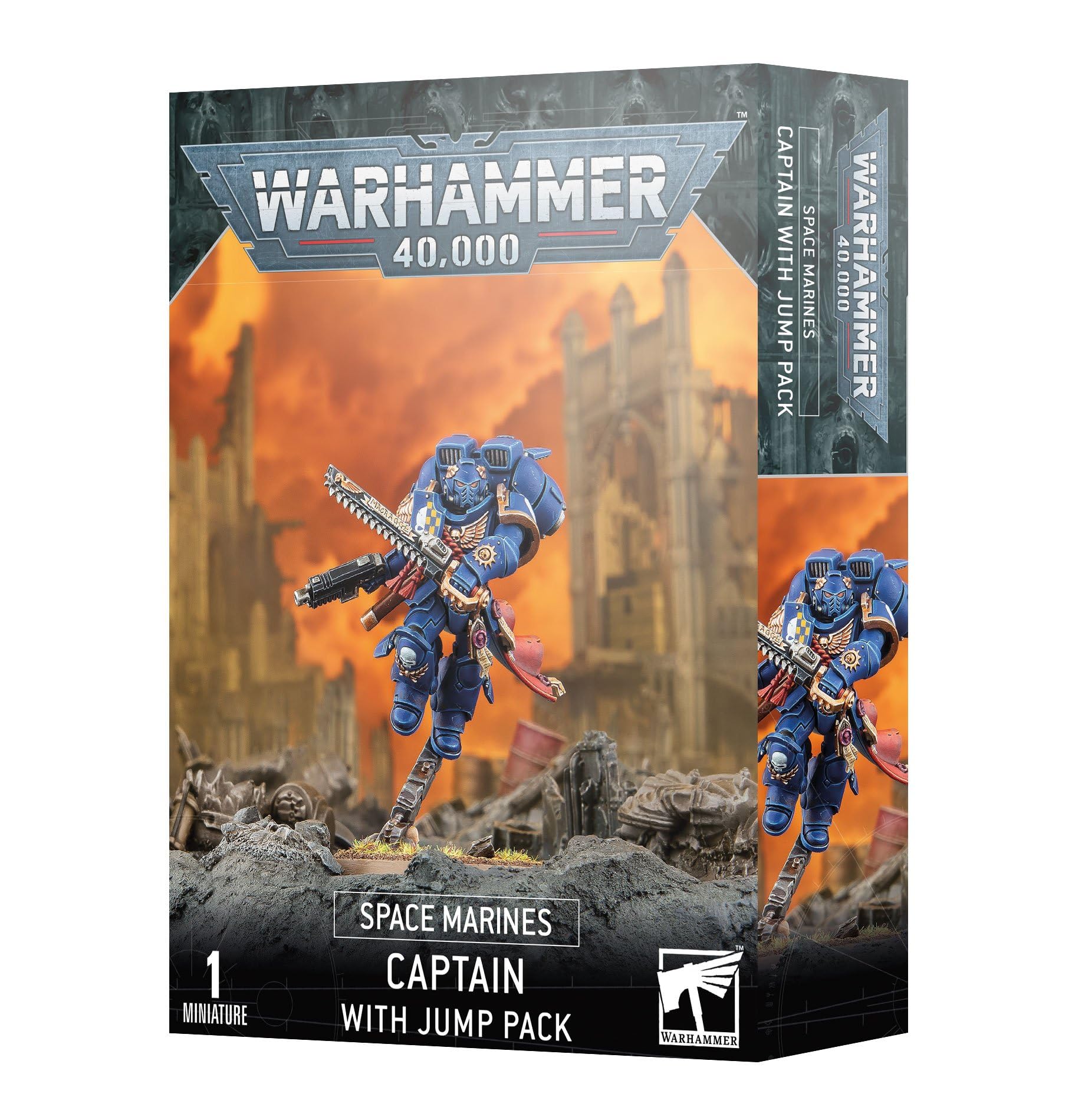 Games Workshop - Warhammer 40.000 - Space Marines: Captain with Jump Pack (edición 2023