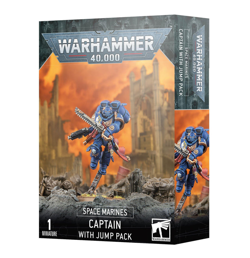 Games Workshop - Warhammer 40.000 - Space Marines: Captain with Jump Pack (edición 2023