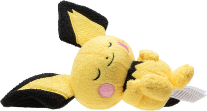 Pokèmon Pichu SLEEPING PLUSH - 5-Inch Premium Plush, Multicolor