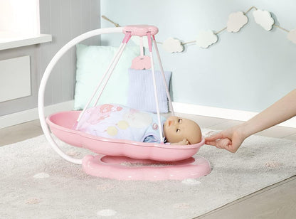 Baby Annabell Sweet Dreams Naptime Cloud 43cm - Soft Cloud-Shaped Mattress - Easy for Small Hands, Creative Play Promotes Empathy & Social Skills, For Toddlers 3 Years & Up Single