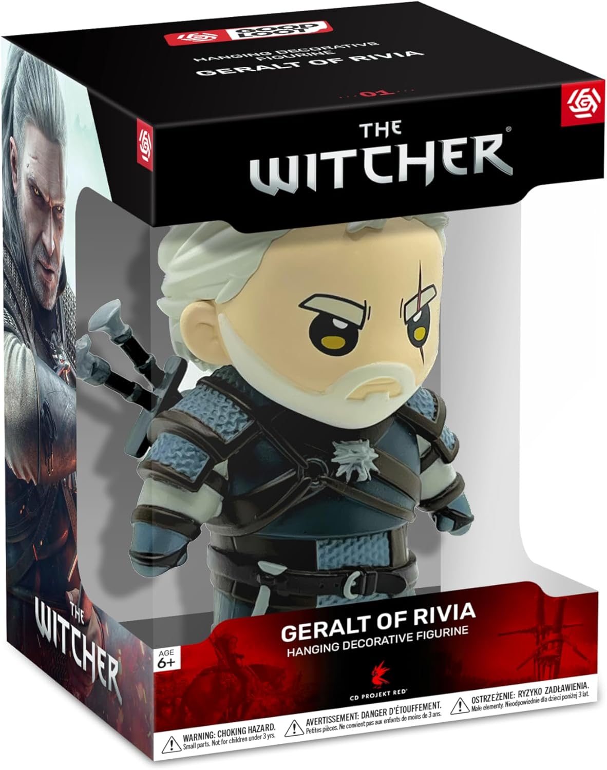 The Witcher Figur zum Aufhangen Geralt of Rivia 10