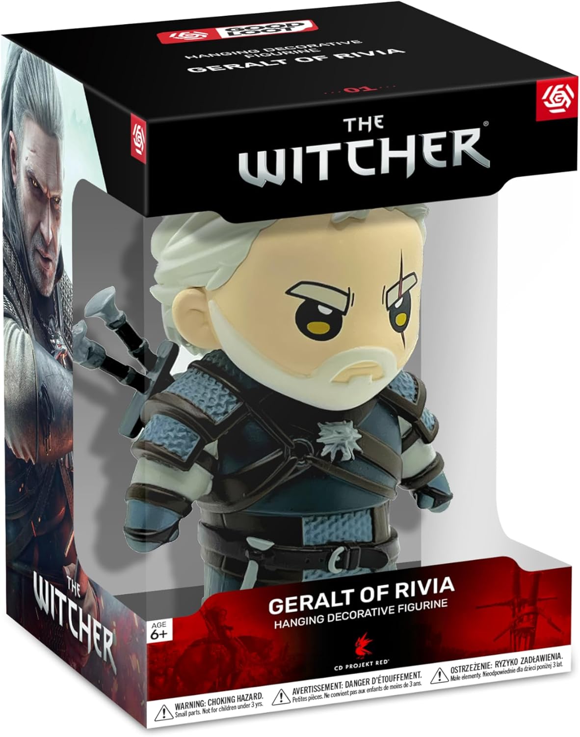The Witcher Figur zum Aufhangen Geralt of Rivia 10