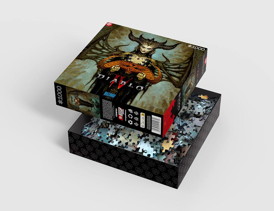 Good Loot Gaming : Diablo IV Lilith - Difficult Hard 1000 Piece Jigsaw Puzzle – Computer Game Jigsaw Puzzle - For Video Game Lovers - For Adults and Kids 12+ - 68,3 x 48 cm