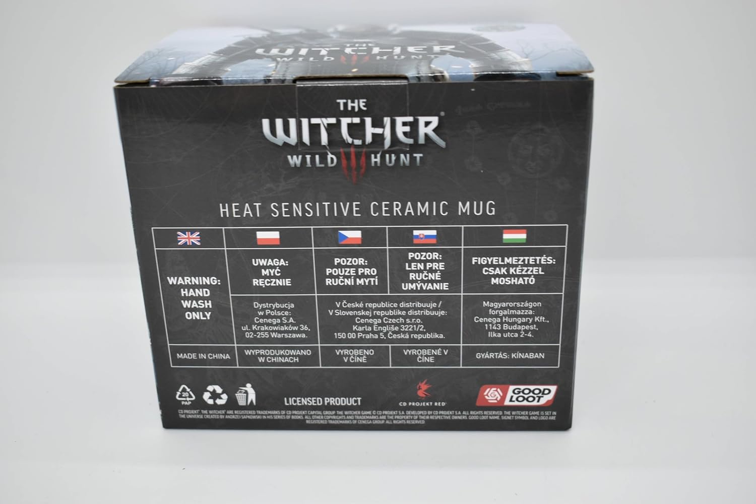 Good Loot: Heat Reveal Tasse (The Witcher 3: Geralt & Ciri) /Merchandise