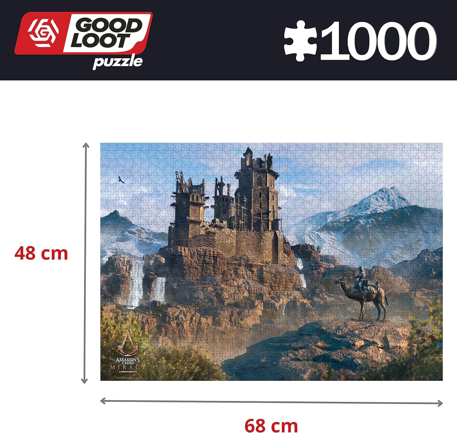 Good Loot GDL24347 Assassin's Creed Mirage Puzzle, 1000 pcs