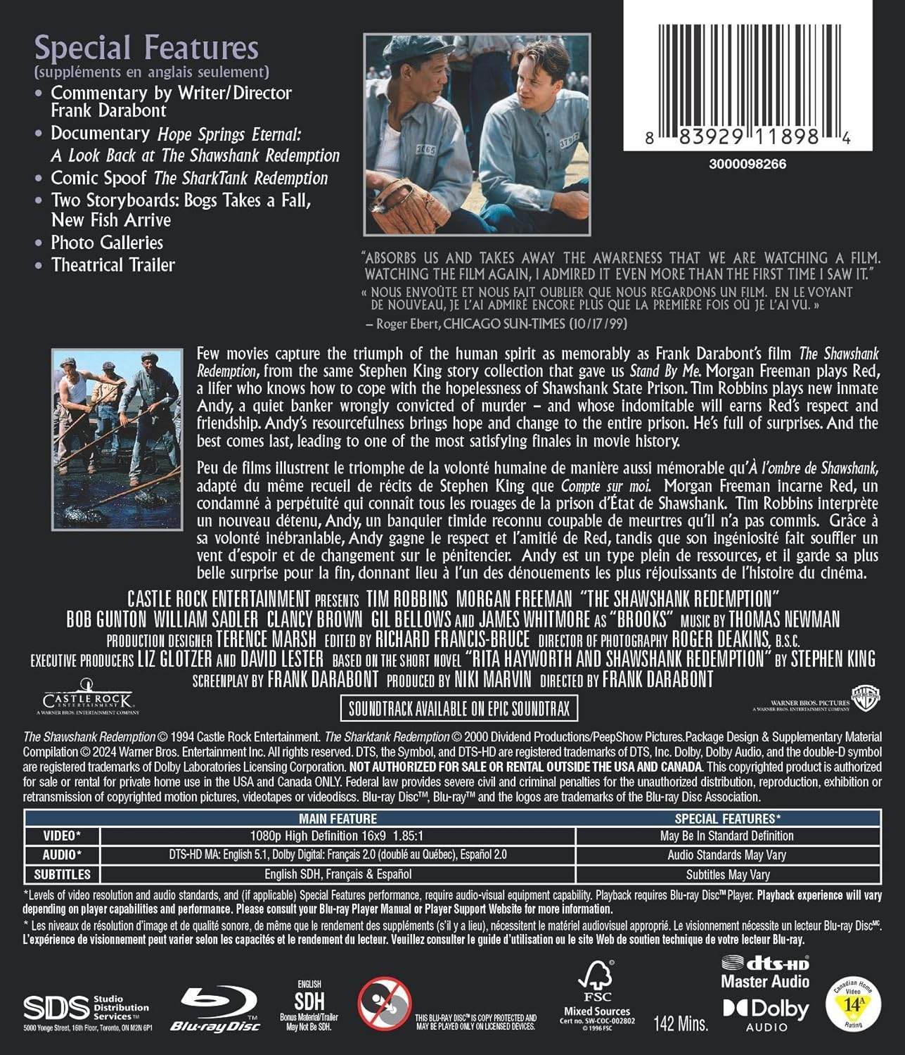 The Shawshank Redemption (Blu-ray)