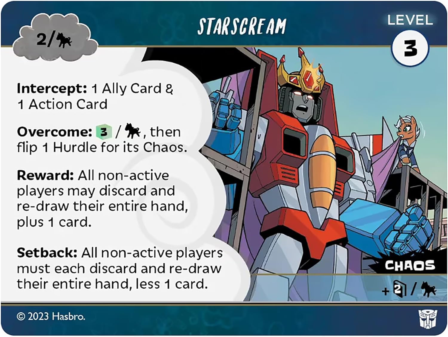 Renegade Game Studios | My Little Pony Adventures in Equestria: Collision Course A Transformers Crossover | Card Game | Ages 14+ | 1-4 Players | 75 Minutes Playing Time