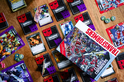 Renegade Game Studios | Transformers Deck Building Game: Clash of the Combiners Expansion | Card Game | Ages 14+ | 1-5 Players | 45-90 Minutes Playing Time