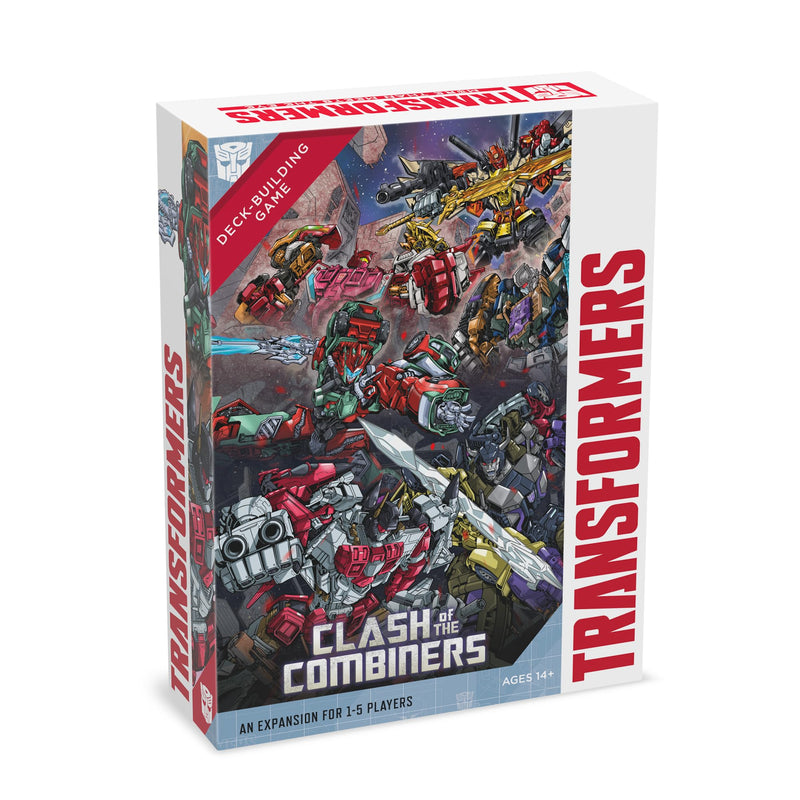 Renegade Game Studios | Transformers Deck Building Game: Clash of the Combiners Expansion | Card Game | Ages 14+ | 1-5 Players | 45-90 Minutes Playing Time