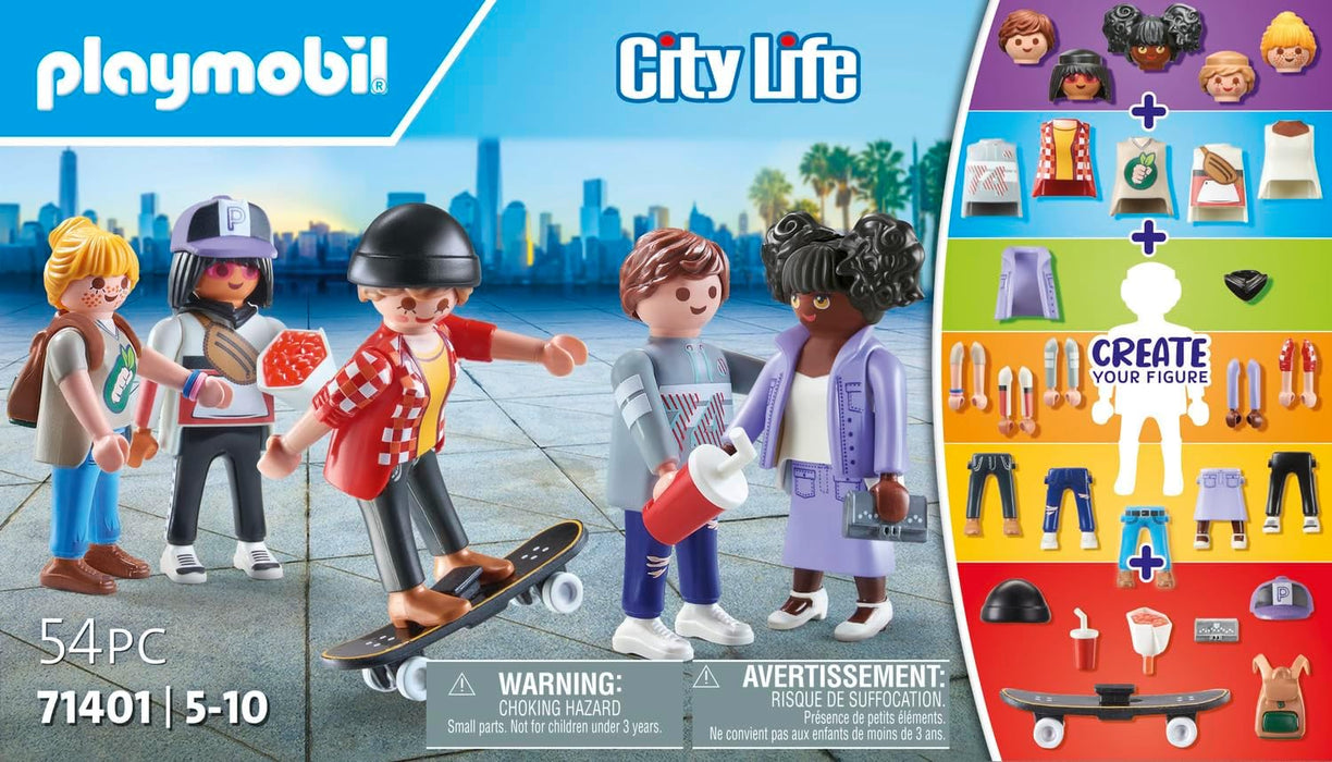 Playmobil 71401 My Figures - Fashion, Figures Collection, Imaginative Role-Play, PlaySets Suitable for Children Ages 4+