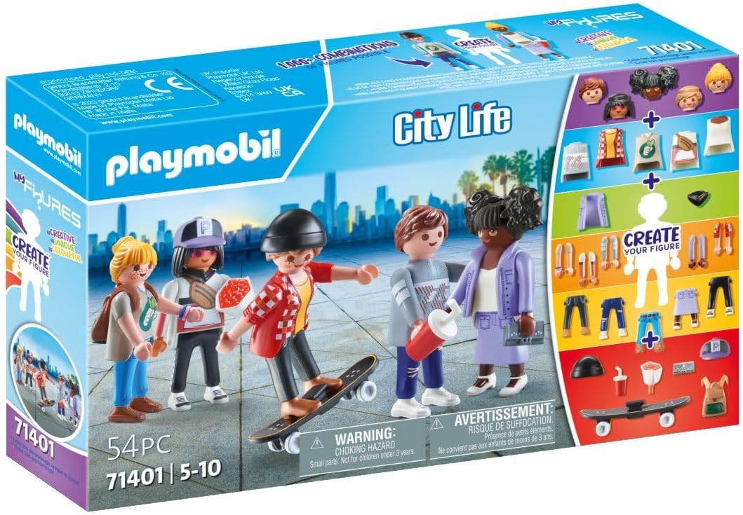 Playmobil 71401 My Figures - Fashion, Figures Collection, Imaginative Role-Play, PlaySets Suitable for Children Ages 4+