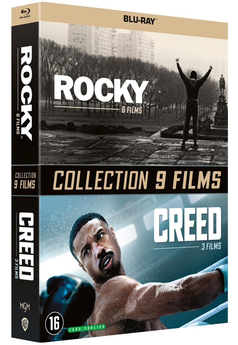 SAGA ROCKY CREED 9 FILMS BluRay (NL Versie