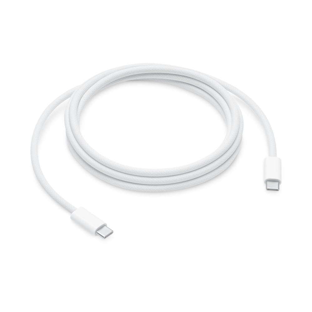 Apple - Usb Cable - 24 Pin Usb-C (M) To 24 Pin Usb-C (M) - 2 M - Up To 240W Power Delivery Support