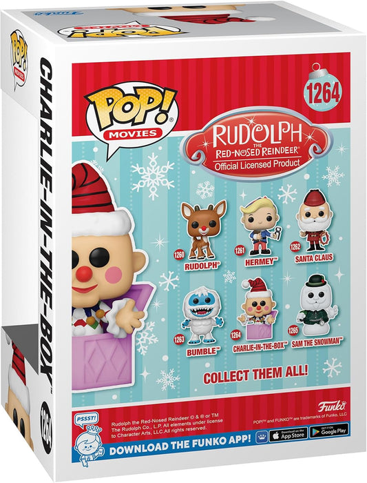 Funko POP! Movies: Rudolph - Misfit Elephant - Charlie In the Box - Rudolph the Red-Nosed Reindeer - Collectable Vinyl Figure - Gift Idea - Official Merchandise - Toys for Kids & Adults - Movies Fans