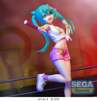 SEGA GOODS HATSUNE MIKU - Hatsune Miku Live Cheering - Figurine Luminasta 20cm