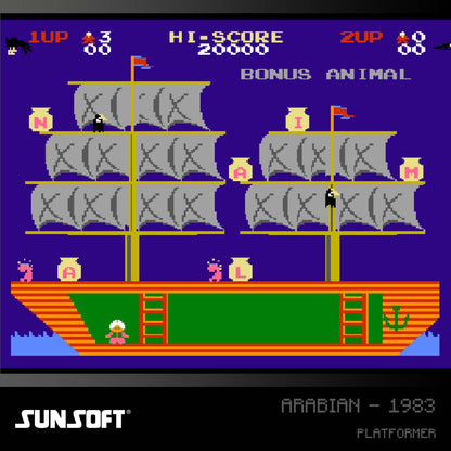 Blaze Evercade Sunsoft Collection 1 Cartridge Englisch