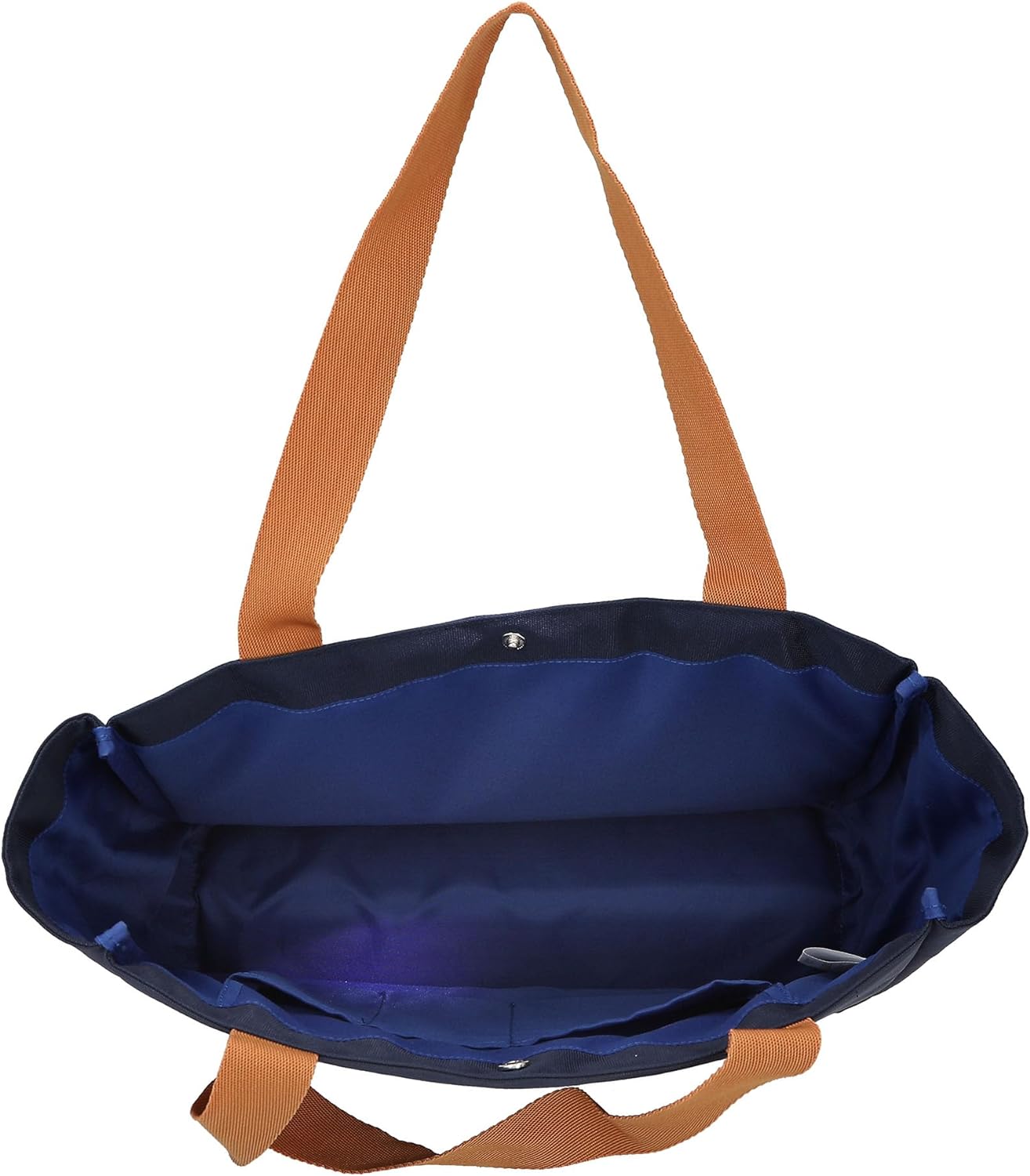Depesche 12564 TOPModel City Girls - Draagtas in donkerblauw met modelmotief in heldere kleuren, shopper met binnenzak