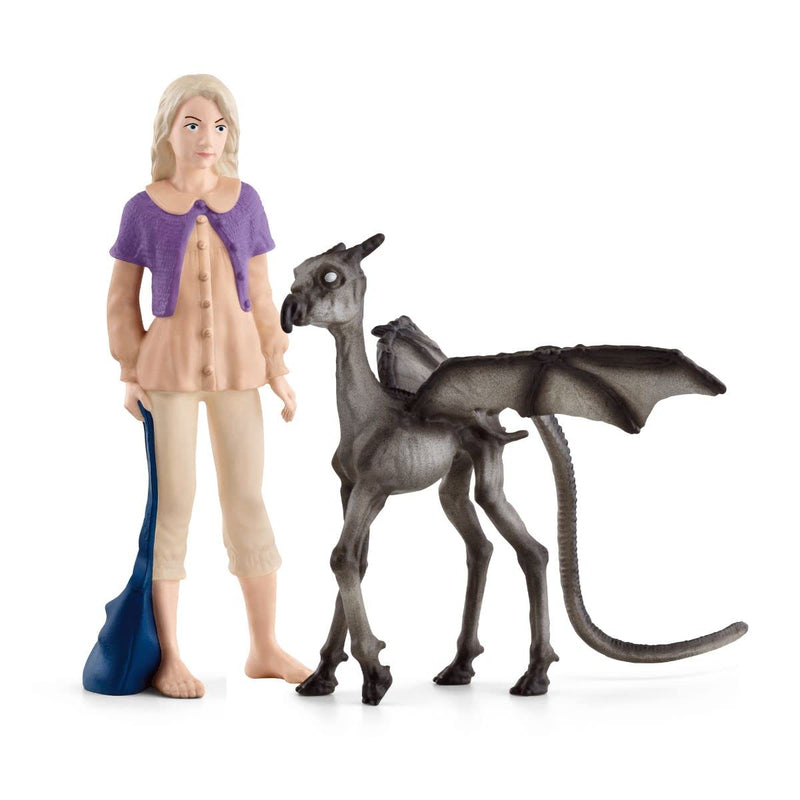 schleich 42636 Luna and Thestral, from 6 years WIZARDING WORLD - Figurine, 12 x 2 x 10 cm