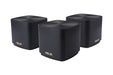 Zenwifi XD4 plus 3 pk black AX1800 Whole-Home Dual-band Mesh WiFi 6 System 3 pack Life-time free network security, parental controls, MU-MIMO support, Traditional QoS