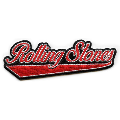 Rolling Stones - Baseball Script Woven Patch