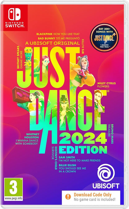 Just Dance 2024 Edition Nintendo Switch & Mythology Pack Bundle | Code in Box & Ubisoft Connect Code