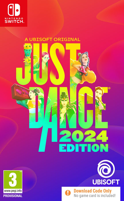 Just Dance 2024 Edition Nintendo Switch & Mythology Pack Bundle | Code in Box & Ubisoft Connect Code