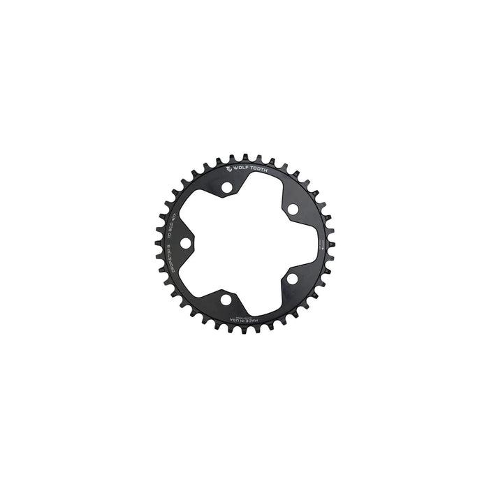 Wolf Tooth 110 BCD Flat Top Gravel / CX / Road Chainring Drop Stop B 40T