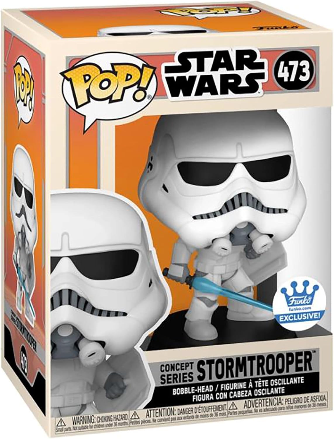 POP! Star Wars 473 Concept Series Stormtrooper Exclusive
