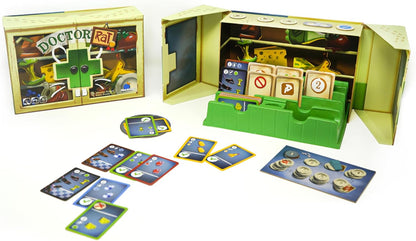 Blue Orange | Doctor Rat | Board Game | Ages 10+ | 2-7 Players | 30 Minutes Playing Time