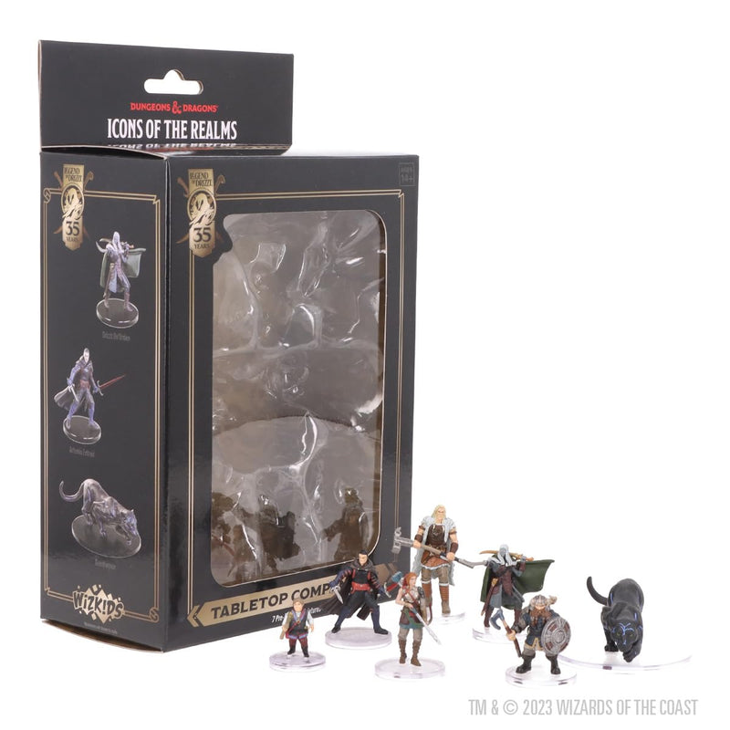 Wizkids D&D The Legend of Drizzt 35th Anniversary Miniatures Prepainted Tabletop Companions Boxed Set